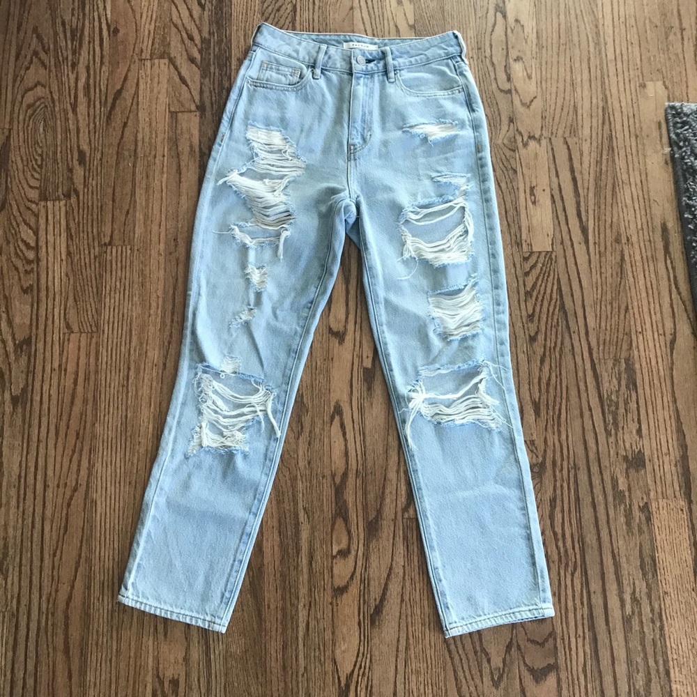 PacSun hi rise mom jeans